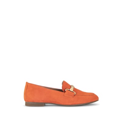 Mocassins en cuir velours à talon décroché GABOR