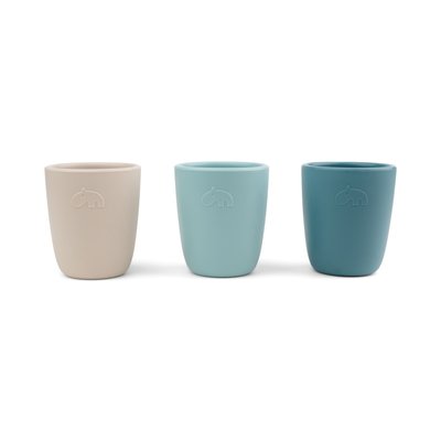 Lot de 3 gobelets en silicone DONE BY DEER