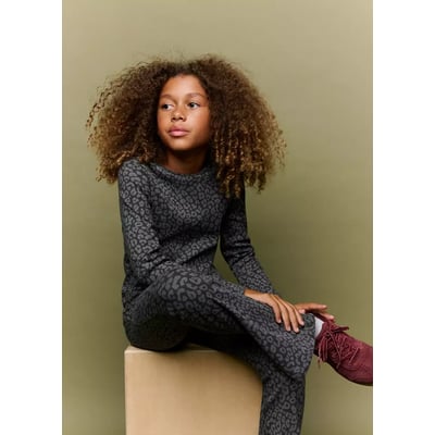 Leggings flare imprimé animal MANGO KIDS
