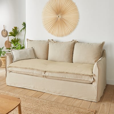 Matelas d'assise coton natté, Panama LA REDOUTE INTERIEURS