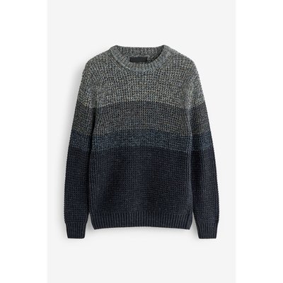 Pull color-block en maille manches longues NEXT