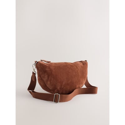 Sac banane à bandoulière en cuir NEXT