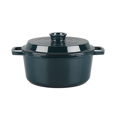 Cocotte en fonte ronde 25cm - "Masseiron Emeraude" LAGUIOLE CUISSON