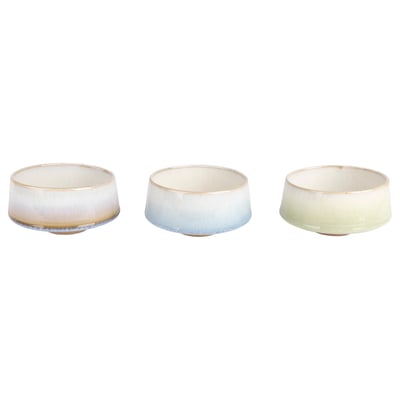 Lot de 3 Bols en grès, COCOON COSY&TRENDY