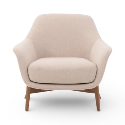 Fauteuil en tissu ZAGO