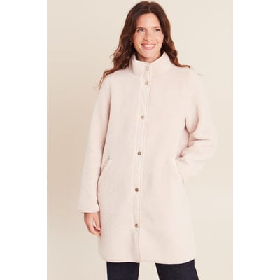 Manteau bouclette doublé manches longues BREAL