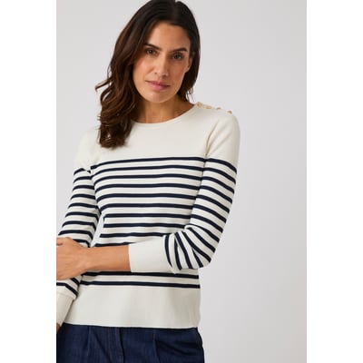 Pull côtelé uni ou rayé Thermolactyl DAMART
