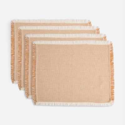 Sets de table en coton tissé-teint, Navao LA REDOUTE INTERIEURS