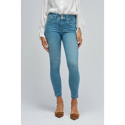 JEAN SECRET PUSH IN CROPPED SKINNY SALSA JEANS