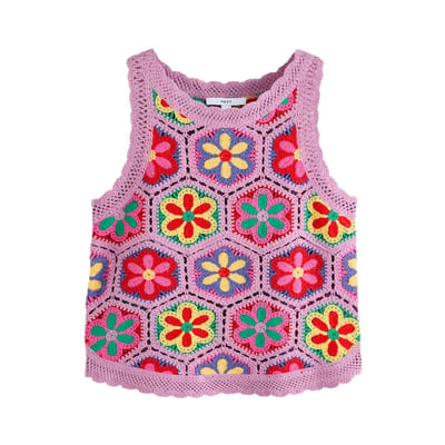 Débardeur en crochet floral NEXT