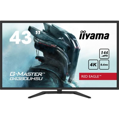 Ecran PC 4K G-MASTER G4380UHSU-B1 Plat 43'' VA IIYAMA