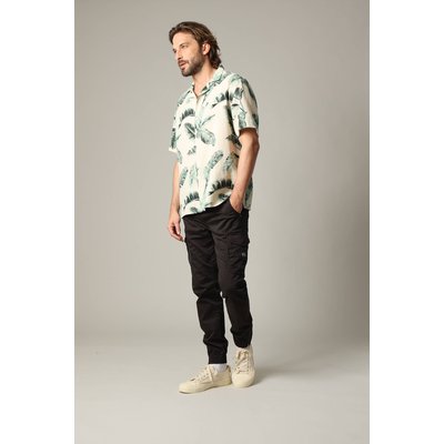 Chemise oversize en coton avec imprimé tropical BILOXI DEELUXE