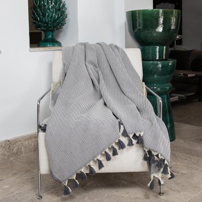 Plaid coton MEGEVE FEBRONIE