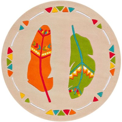 Tapis rond tufté à la main, Spirit Glowy ARTE ESPINA