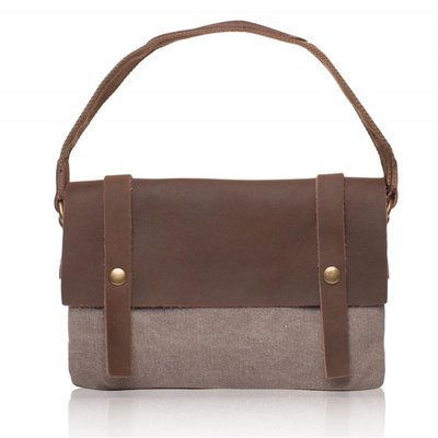 Pochette cuir et toile JAVA OH MY BAG