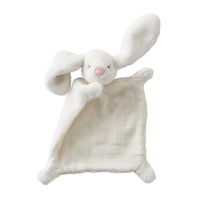 Doudou lapin bi-matière VERTBAUDET