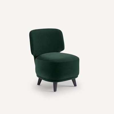 Sillón de terciopelo Odalie L, diseño E. Gallina AM.PM