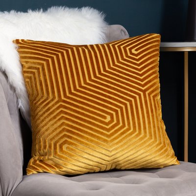 Evoke Cut Velvet Cushion PAOLETTI