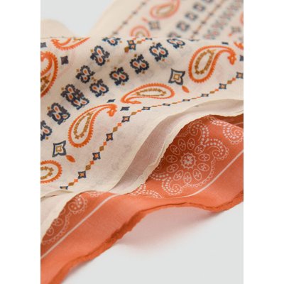 Lot 2 foulards imprimés MANGO