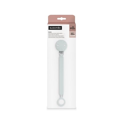 Attache sucette siliconne Wonder illusion blue SUAVINEX