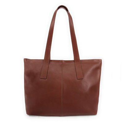 Grand cabas en cuir lisse TESS OH MY BAG