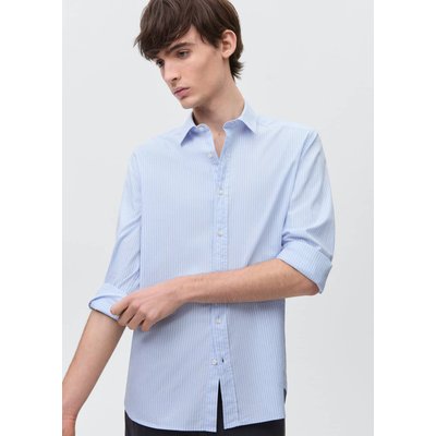 Chemise oxford rayée MANGO TEEN