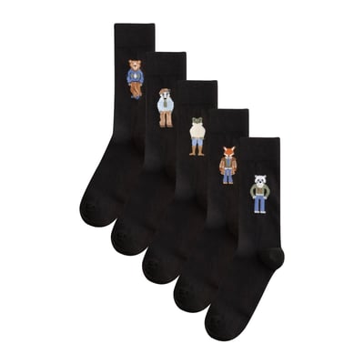 Chaussettes à motif, 5 paires NEXT