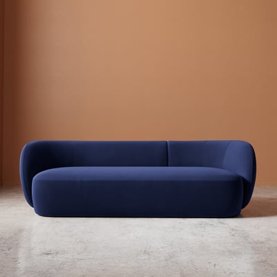 Alban Easy Velvet 2/3/4 Seater Sofa SWOON