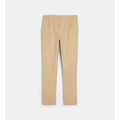 Pantalon Droit Bienne En Coton Bio Et Lin CADET ROUSSELLE