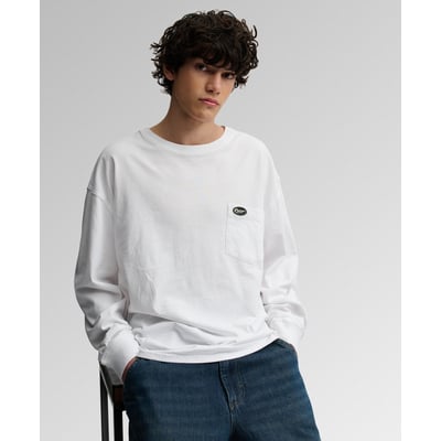 T-shirt à manches longues avec poche SUPERDRY