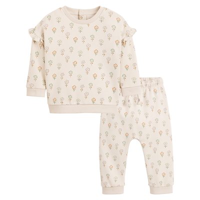 Sweatshirt/Joggers Outfit LA REDOUTE COLLECTIONS