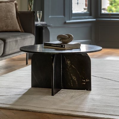 Addison Sculptural Marble Coffee Table ÉDITÉ