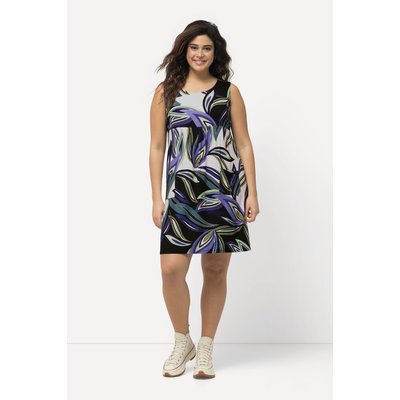 Robe en jersey coupe trapèze sans manches. ULLA POPKEN