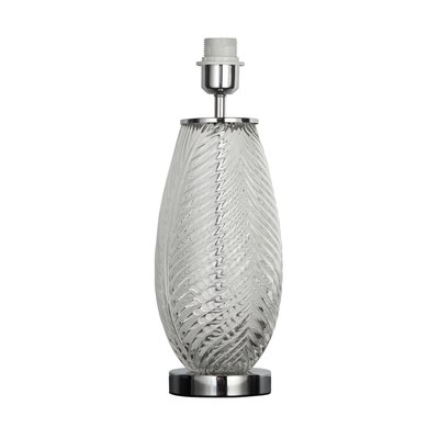 Leaf Design Glass Lamp Base SO'HOME