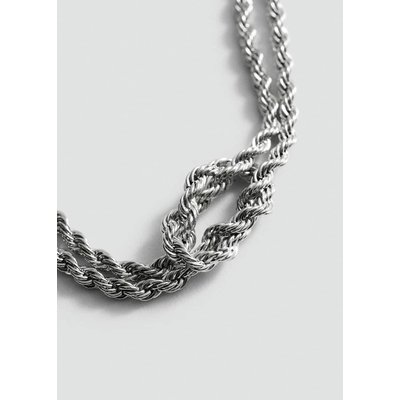 Collier chaîne tressée MANGO