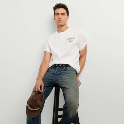 T-Shirt Coupe Regular Avec Logo PEPE JEANS