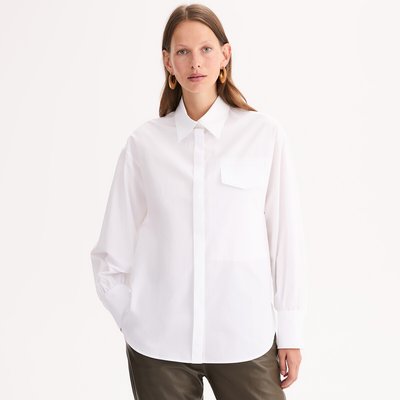 Camisa de algodón, de manga larga ANNE WEYBURN
