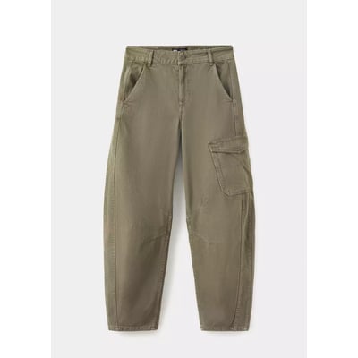 Jean cargo regular waist MANGO