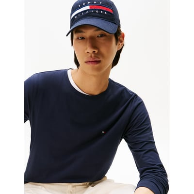Camiseta de manga larga slim fit stretch TOMMY HILFIGER