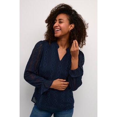 Blouse à manches longues coupe regular CREAM