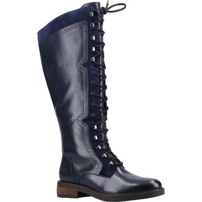 Bottes cuir bleu sales