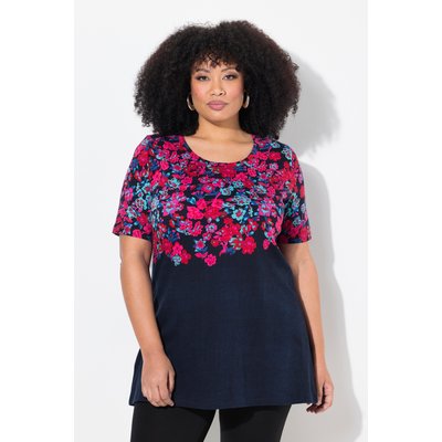 T-shirt long imprimé, coupe évasée ULLA POPKEN