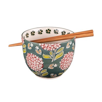Bol avec baguettes 13 cm  -COTTAGE TABLE PASSION