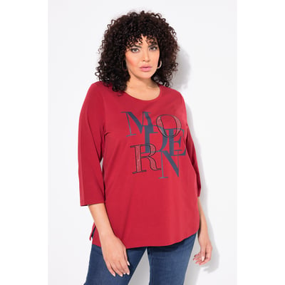 T-shirt col rond et manches 3/4 ULLA POPKEN