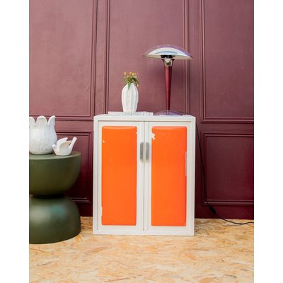 Meuble de rangement en métal Gustave N°265 - Bon état DEBONGOUT