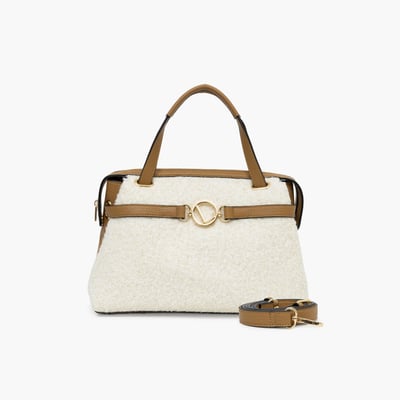 Sac shopper écru Theresa LOLLIPOPS