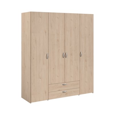 Armoire 4 portes 2 tiroirs - PAULINE CAMIF