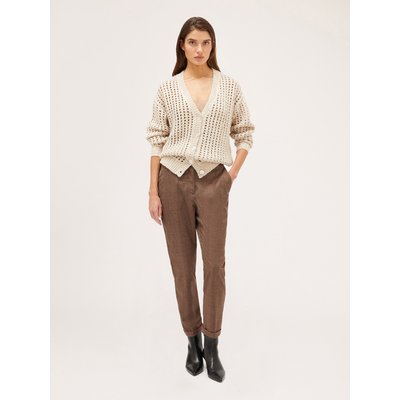 Cardigan en maille ajourée MOTIVI
