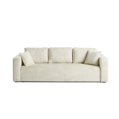 Canapé Convertible en Velours texturé 3 places - MIRO LISA DESIGN