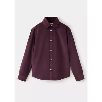 Chemise 100 % coton en velours côtelé MANGO KIDS